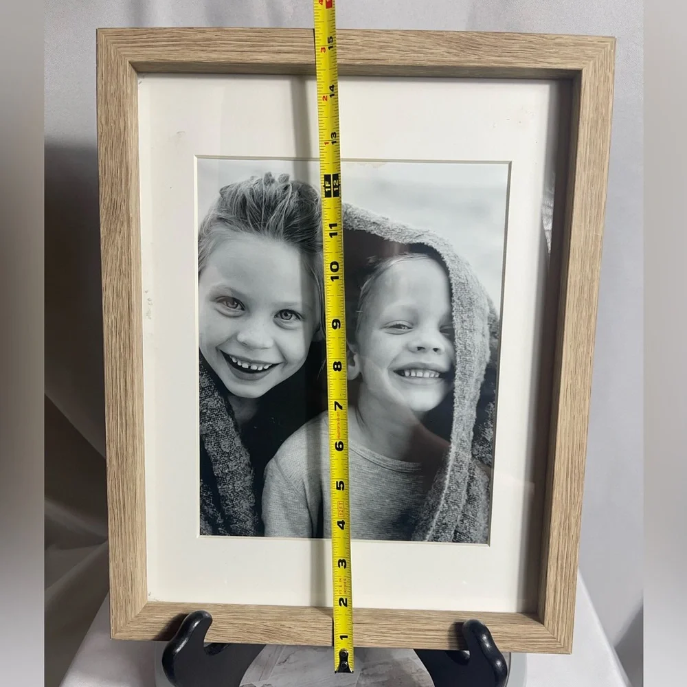 Wood Frame 8x10 Matted Black & White Portrait Print Wall Art Decor